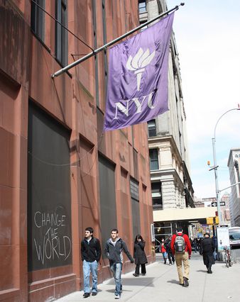 An NYU building in Manhattan